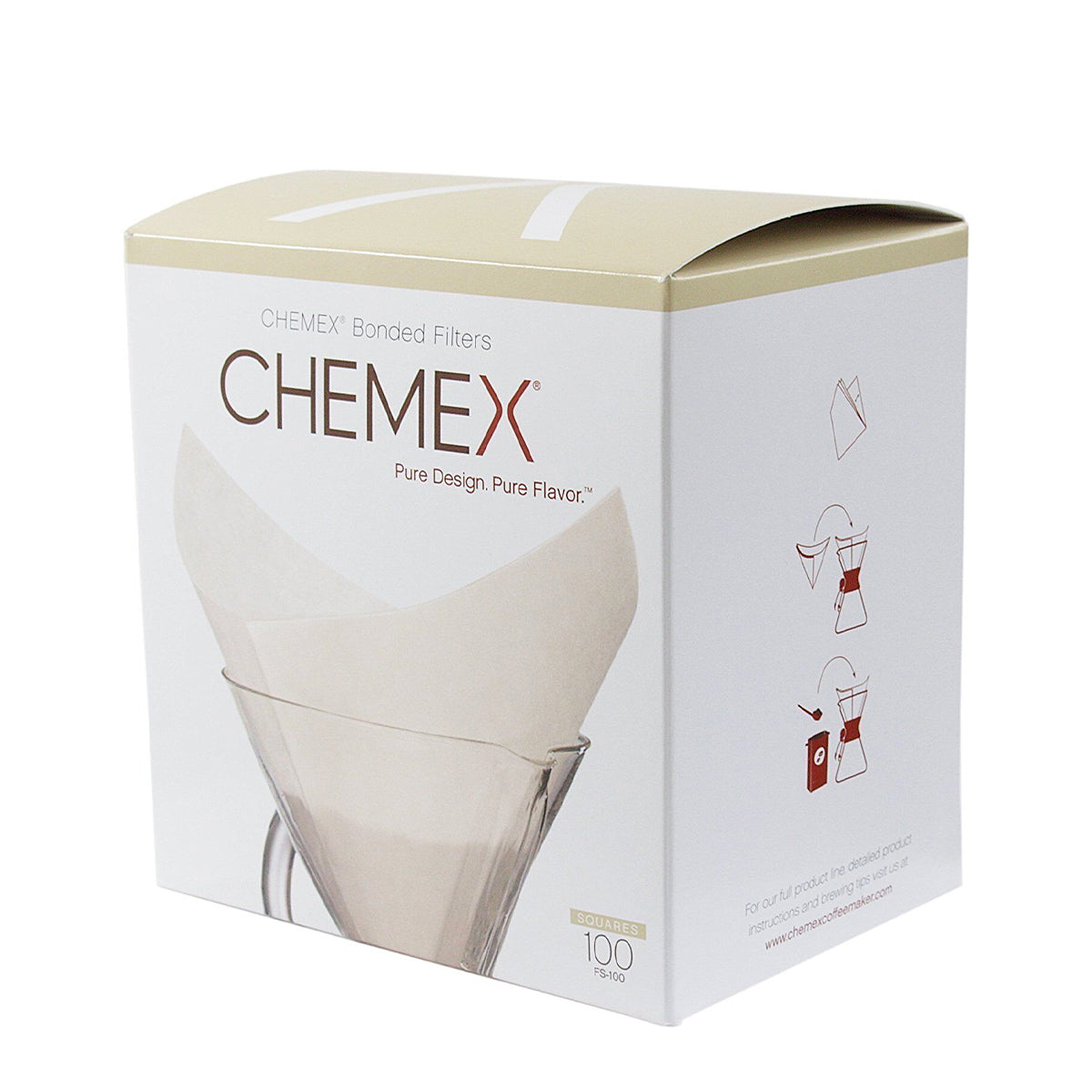 Chemex Square Filter — 100 Pack