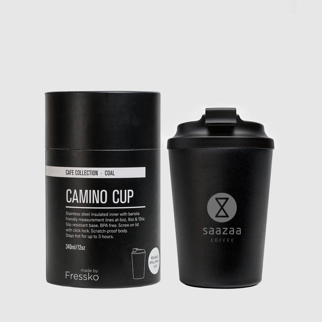 Fressko Camino Reusable Cup — Coal – SAAZAA Coffee